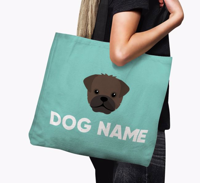 Personalised {dogsName} Icon Canvas Bag